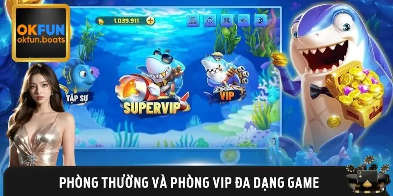 Phòng chơi kích thích và thú vị với mọi đối tượng
