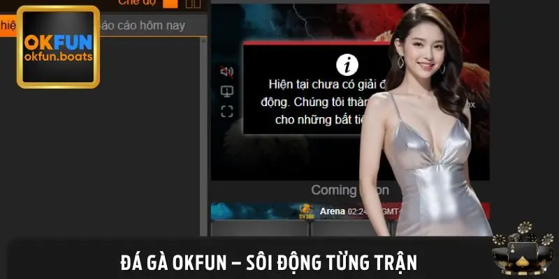 Sơ lược sảnh Đá Gà OKFUN