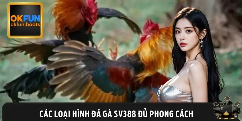 Các loại kèo cược trong đá gà SV388
