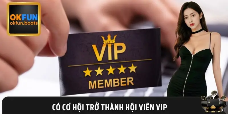 Làm đại lý sẽ nhận được cơ hội có tài khoản VIP