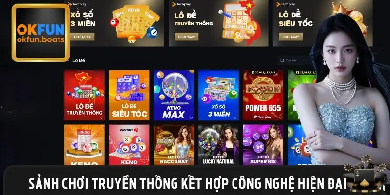 Nhiều loại hình, tỷ lệ trả thưởng cạnh tranh