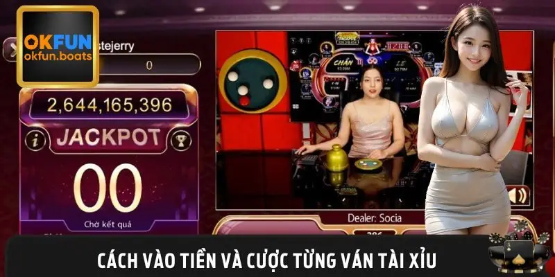 Cách đặt cược từng ván tài xỉu trên nhà cái